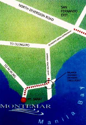 Montemar Beach Club Map