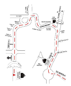 Days Hotel Batangas Map