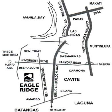Microtel Inns and Suites - Cavite Map