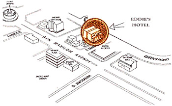 Eddie's Hotel Map