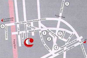 Makati Prime Tower Suites Map