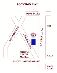 Pearl Hotel Manila Map