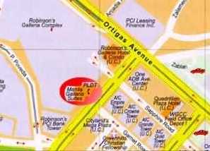 Manila Galleria Suites Map